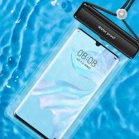 7.2 Inch Big Screen Phone Waterproof Bag PVC Clear Phone Case Pouch For Water Games Beach Diving Surfing Skiing Swimming Dry Bag