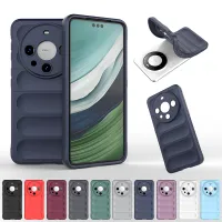 Skin Feel Matte Frosted Anti-fingerprint Super Anti-drop Lens All-inclusive Wireless Charging Silicone Case For Huawei Mate 60 50 Pro Plus Back Bumper Protector Cover Shell