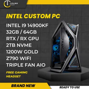 Intel Core i9 14900KF, NVIDIA RTX 4090, Custom Gaming PC