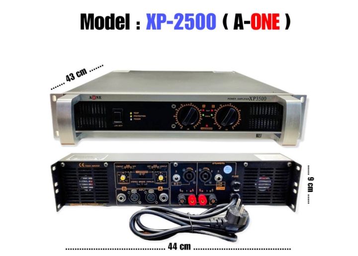 เพาเวอร์แอมป์ POWER 2000W 8ohm POWER กลางแจ้งสำหรับมืออาชีพ มาใหม่ แรง ราคาประหยัดนA-ONE XP-2500