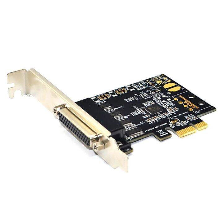 4-port-rs232-pci-สำหรับ-express-serial-card-pcie-to-db9-9pin-rs232ขยายเพิ่มการ์ด-pci-e-riser-asix-ax99100-c