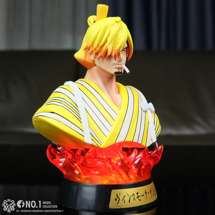 ซันจิ-sanji-ครึ่งตัว-พร้อมระบบไฟ-led-16-cm-ลูกค้าทุกคนมีส่วนลดสูงสุด-200-บาท-กดรับ-code-ได้เลยครับ