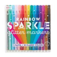 OOLY -rainbow sparkle glitter markers สีเมจิกกลิตเตอร์