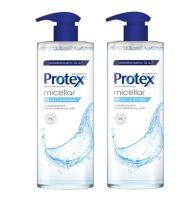 Protex Micellar Protect &amp; NOURISH Shower 475ml. (2ขวด) โพรเทคส์ ไมเซล่า โพรเทค แอนด์ นูริช ครีมอาบน้ำ