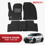 Thảm lót sàn ô tô Medicar xe Toyota Raize- chống nước, không mùi