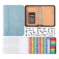 A6 Budget Planner with Calculator Zip Budget Binder Budget Planner Made with Envelopes for Money Saving Budget