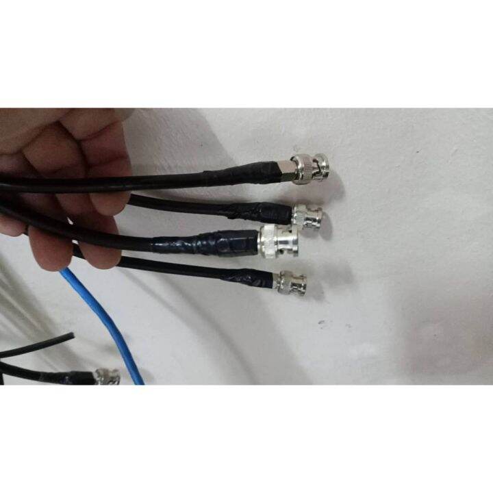 Socket Adapter Of Cctv Wire Video Signal Wire Socket Connector With Dvr Bnc Male Connector 2273