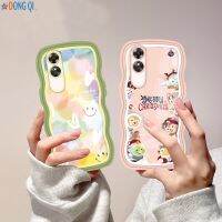 เคสคู่สำหรับ OPPO A78 A58 A17 A57 A93 A37 A3S Reno8T A15 A5S A12 A95 A37 A7 A94ภาพวาดสีน้ำมัน F9 A11k A53 A16K A54S A74 A96 A92เคสลายสัตว์การ์ตูนดองฉี