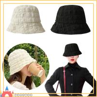 PEANTEK หมวกชายทะเลผู้หญิงผู้ชายหนังกลับหมวกชาวประมงหมวกปานามา Sunbonnet Fedoras หมวกถังฝ้าย