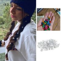 【cw】 Dreadlock Aluminum Rings Hair Dread Braids Beads Cuffs Adjustable Hollow for hair Accessories