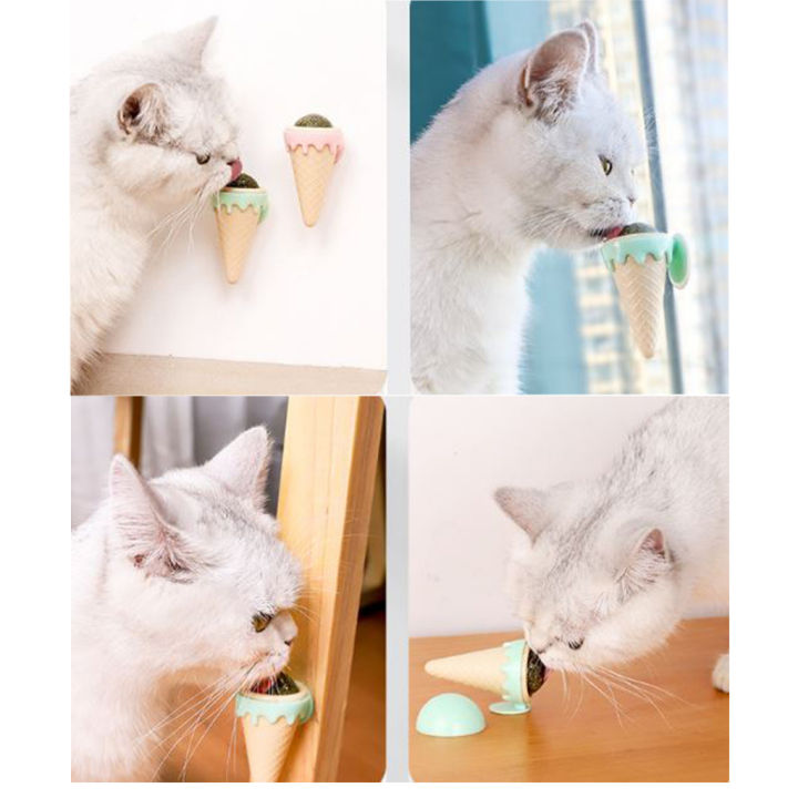 แคทนิปทรงไอศครีม-แคทมิ้น-catmint-catnip-ขนมแมว-ของเล่นแมว