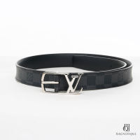 LV BELT 90 GRAPHITE DAMIER DAMIER CANVAS SHW