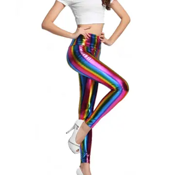 Limitless - Stretch Waistband High-Rise Pant : Rainbow Ombre - Women's |  SHREDLY