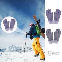 Electric Heating Gloves Battery Heated Soft Ski Gloves Soft Heated Gloves Liners Rechargeable Gloves for Running Climbing Riding Bike Cycling excellent