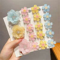 Cute Hair Clip Flower Hairpin Small Hair Clip New Style Hair Clip Hair Clip Korea Hairpin Set Kids Hair Clip