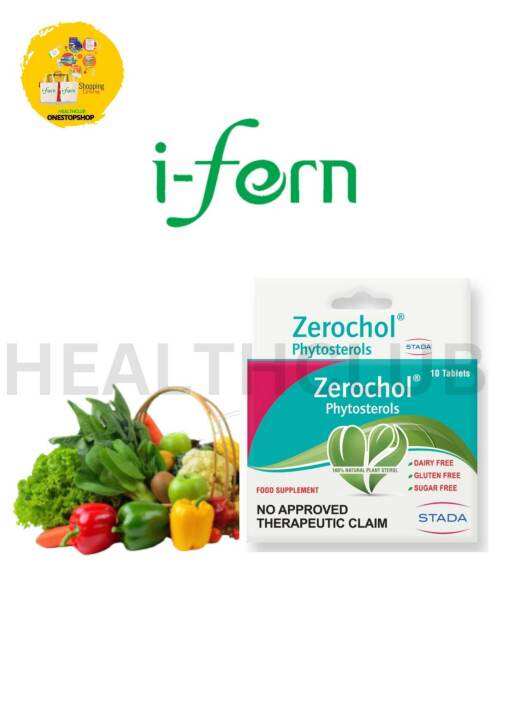 Zerochol 1 Box (60 Capsule) Dietary Supplement. Original with Plant