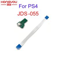 【Customizable】 【User-friendly】 สายเฟล็กซ์ริบบอนขาบอร์ตซ็อคเก็ตชาร์จพอร์ต USB JDS-055พร้อมบอร์ดไมโคร USB USB สำหรับคอนโทรลเลอร์ DualShock PS4