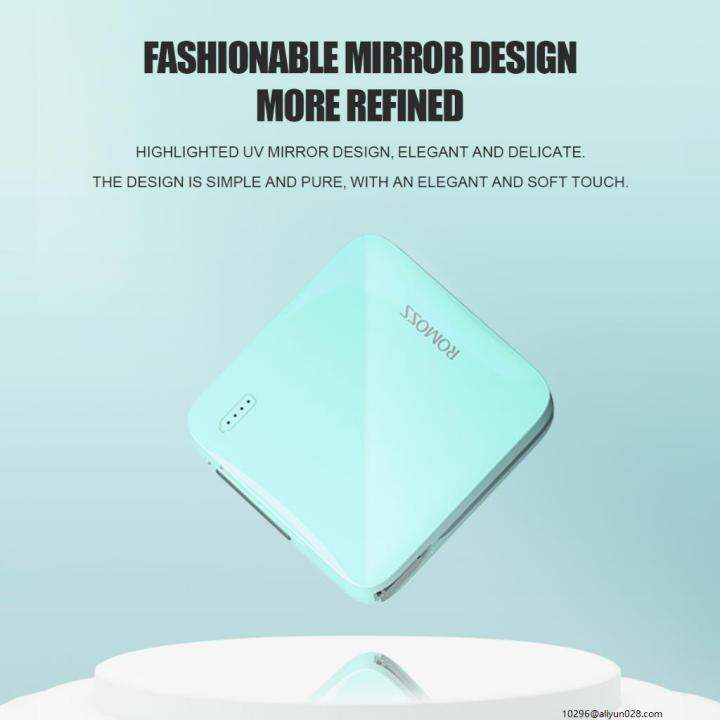 Powerbank connector to cellphone powerbank to laptop connector Romoss Phe10 10000mah 10.5w 2.1a