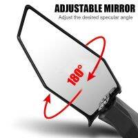 1 Pair Motorcycle Rearview Mirror Amber Light for KAWASAKI NINJA ZX6R ZX10R ZX12R