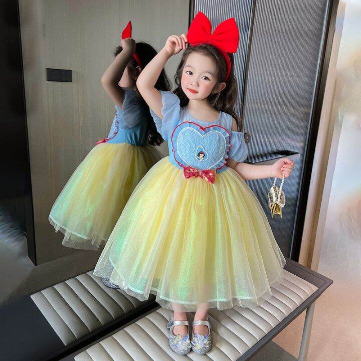 girls-snow-white-party-dresses-summer-kids-shoulderless-cartoon-birthday-princess-dress-3-7y-vestidos-children-disney-costumes