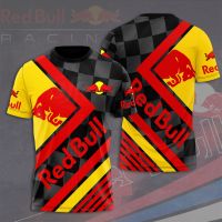 Formula 1 Red Bull Racing 3D printing mens 3D tshirt summer short sleeve women sports 2023