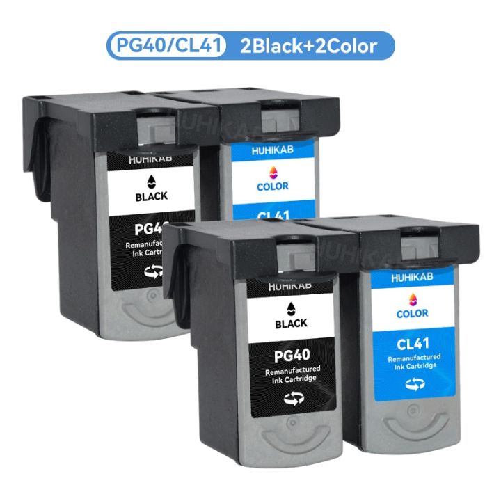 huhikab-pg40-cl41-ink-cartridge-with-clip-for-canon-pg-40-cl-41-refillable-ink-cartridge-pixma-mp160-mp140-mx300-ip1800-ip1200