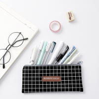 Small Pencil Case Durable Office Stationery Organizer Pouch Cosmetic Bag for Girls and Boys