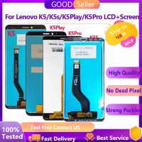 หน้าจอ LCD สำหรับ100% ทดสอบ Lenovo K5 Note เล่นโปร K5S K6สนุกกับ K8บวกกับชิ้นส่วนจอสัมผัสแอลซีดีของเครื่องแปลงดิจิทัลโน้ต K9