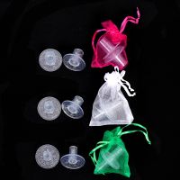 30Pairs/Lot Silver Powder Silicone High Heel Protectors for Grass Women Shoe Heel Savers Anti-slip Heel Guards for Wedding Party Shoes Accessories