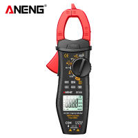 ANENG ST192 600A DC AC Clamp Meter 6000 Counts Auto-ranging Digital Multimeter LCD Screen Voltage Current Detector Pen Temperature Measuring LED Flashlight Multifunction Voltage Meter Continuity Resistance Frequency Testing