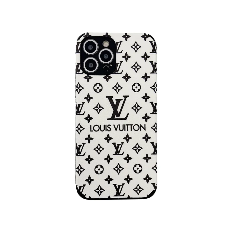 LOUIS VUITTON LOGO GRAY iPhone SE 2020 Case Cover