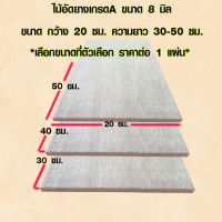 ไม้อัด 20x30 ซม. , 20x40 ซม. , 20x50 ซม. หนา 8 มม. ราคาต่อแผ่น ไม้อัดยาง กระดานไม้อัด ไม้แผ่นใหญ่ ไม้แผ่น แผ่นไม้ ชั้นวางของ BP