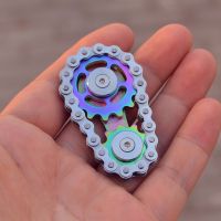 Sprockets Flywheel Fingertip Gyro Chains Metal Toys Anti Stress Figets Spinner Popite Antistress Spiner Simpl Dimmer Bicycle Diy