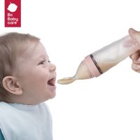 Bc Babycare Silicone Baby Squeezing Feeding Spoon Vegetable Fruit Rice Cereal Dropper Feeder Spoon Bowl Fork Spoon Sets