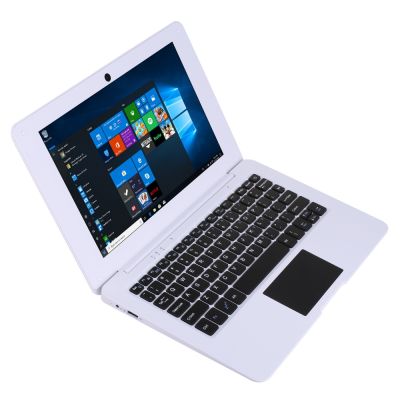 แล็ปท็อป PC-A133 10.1นิ้ว2GB + 64GB แอนดรอยด์12.0 OS Allwinner A133 Quad Core CPU รองรับการ์ด TF &amp; บลูทูธ &amp; WiFi ปลั๊ก EU (สีขาว)