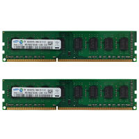 Samsung RAM DDR3L 8GB (2X4GB) 1333MHz หน่วยความจำเดสก์ท็อป240Pin DIMM 4GB PC3L-10600U 1.35V โมดูลหน่วยความจำ RAM DDR3L