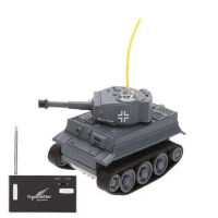 Mini RC Tank Model Electronic Vehicle Radio Control Portable Pocket Remote Control Tanks Simulation Gifts Toys For Boys