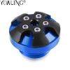 Vít nắp đậy phụ xe máy cnc nắp dầu động cơ xe máy m19x2.5 cho kawasaki - ảnh sản phẩm 6