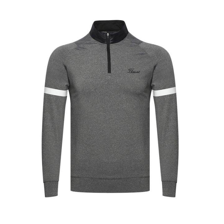 golf-mens-clothing-zipper-quick-drying-long-sleeved-t-shirt-sports-jersey-golf-breathable-polo-shirt-j-lindeberg-master-bunny-honma-xxio-titleist-taylormade1-mizuno-pearly-gates-๑