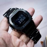 G-Shock Custom รุ่น DW5600 แต่งกรอบSteel รมดำ Full Metal