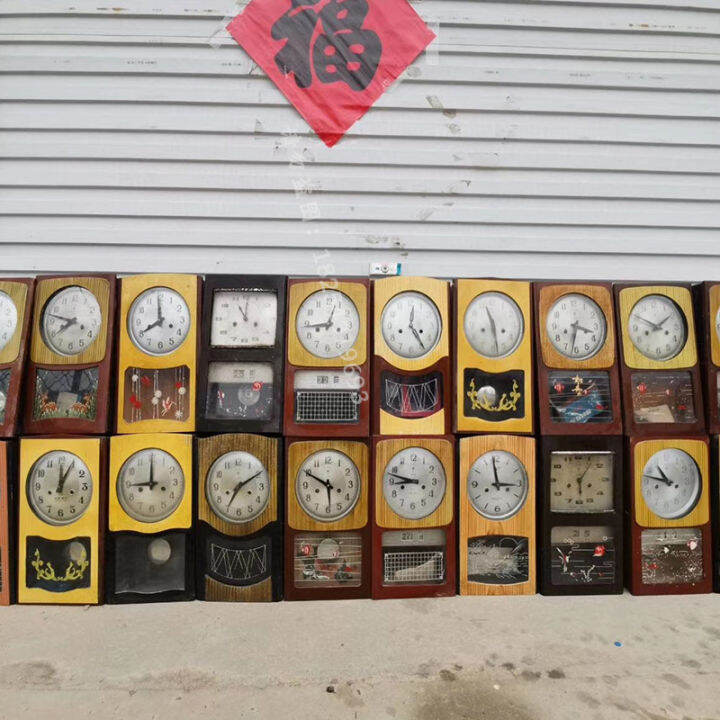 Folk nostalgia old things old clocks old wall clocks old winding