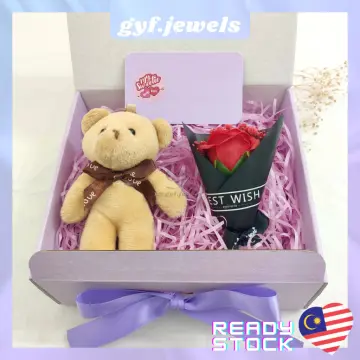 Chocolate Box Surprise + Bear Bouquet