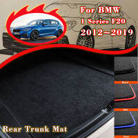 รถ Trunk Storage สำหรับ BMW 1 Series F20 2012 ~ 2019 2015 Boot Cargo Liner ถาด Trunk กระเป๋าเดินทางพรม Pad อุปกรณ์เสริมอัตโนมัติ