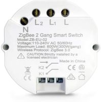 Zemismart Zigbee 3.0 สวิตช์ไฟอัจฉริยะ DIY Breaker Module SmartThings Tuya Control Alexa Echo 1/2 Way, Tuya Zigbee Hub Requried