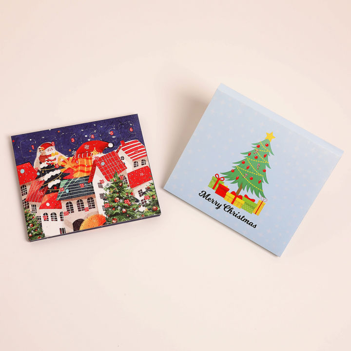 24กริด-blue-love-diy-สร้อยข้อมือ-advent-calendar-blind-box-kids-christmas-gifts