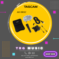 ส่งฟรีทั่วประเทศ TASCAM AK-DR11C เครื่องบันทึก DR-Series แบบพกพาสำหรับ DR-05, DR-07MKII, DR-44WL, DR-40, DR100MKII (สินค้าใหม่แกะกล่อง รับประกันศูนย์ไทย)