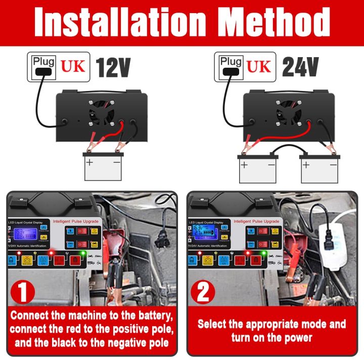 เครื่องชาร์จแบตเตอรี่รถยนต์-24v12v-battery-charger-500a-ตัวชาร์จแบตเตอรี่-เครื่องชาร์จอัจฉริยะและซ่อมแบตเตอรี่รถยนต์