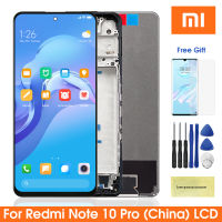 6.6 หน้าจอเดิมสำหรับเหมาะสำหรับ Xiaomi R Edmi หมายเหตุ10 Pro (จีน) จอแสดงผล LCD Touch Screen Digitizers สำหรับ R Edmi Note10 Pro 5กรัม