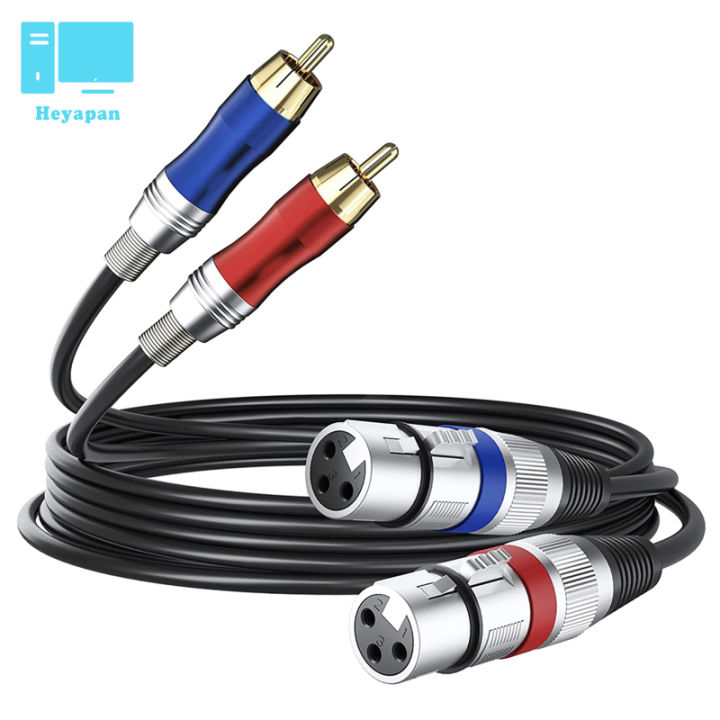 dual-xlr-3-pin-female-to-dual-rca-male-audio-cable-dual-xlr-to-dual-rca-plug-patch-cord-connector-lead-wire