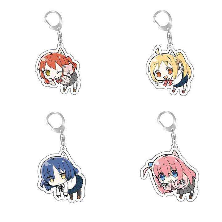 anime-bocchi-the-rock-gotou-hitori-ijichi-nijika-yamada-ryo-cosplay-prop-keychain-accessories-key-chain-pendant-badge-xmas-gift-key-chains